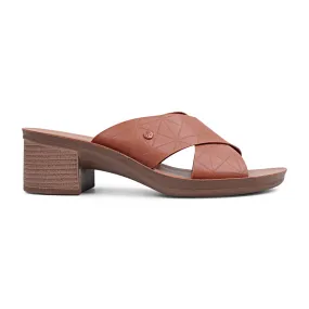 Bata PECKY Low-Block Slip-On Heel Sandal