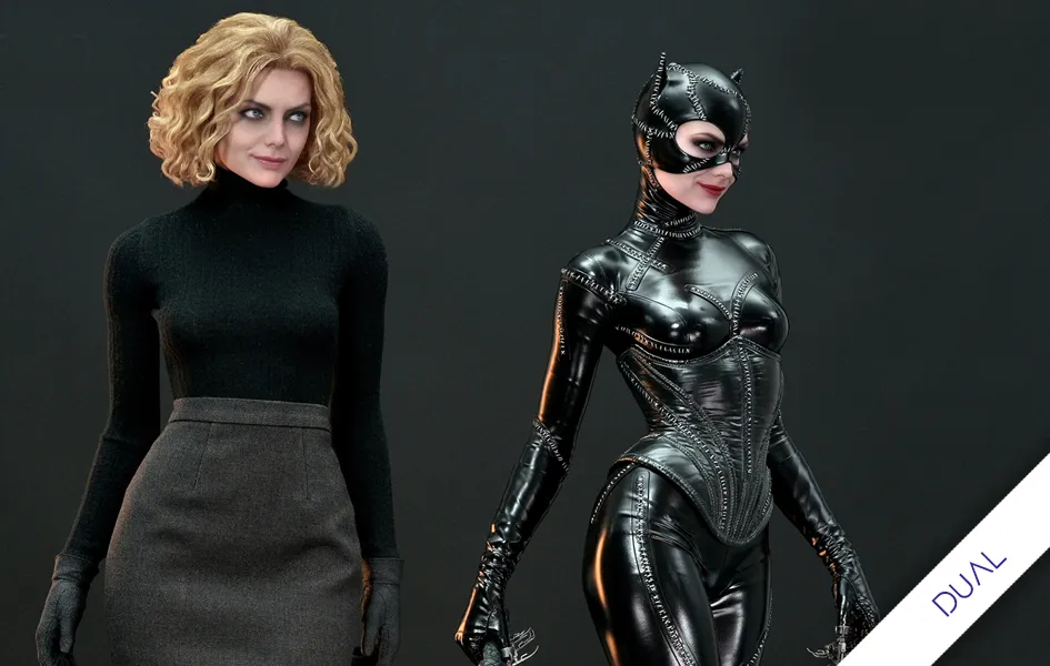 Batman Returns - Catwoman (Dual Version) 1/3 Scale Statue by JND Studios