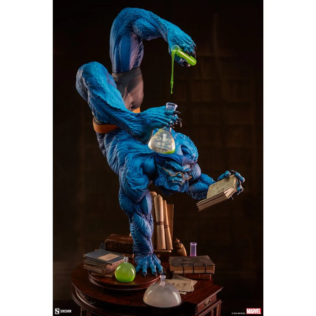 Beast Premium Format Statue By Sideshow Collectibles