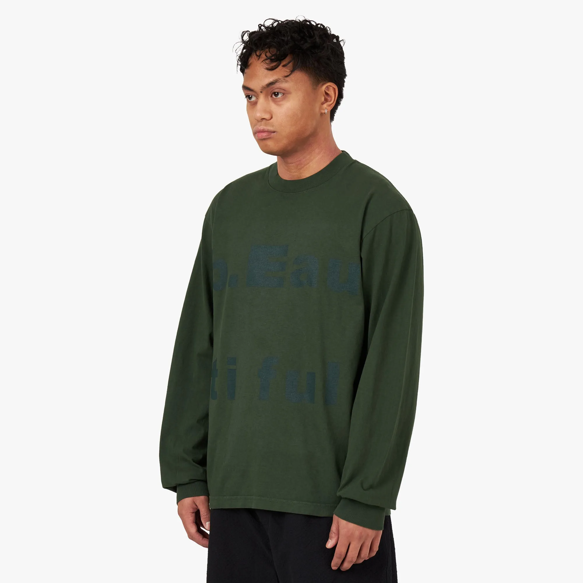 b.Eautiful wasa-wasa Longsleeve Shirt / Green