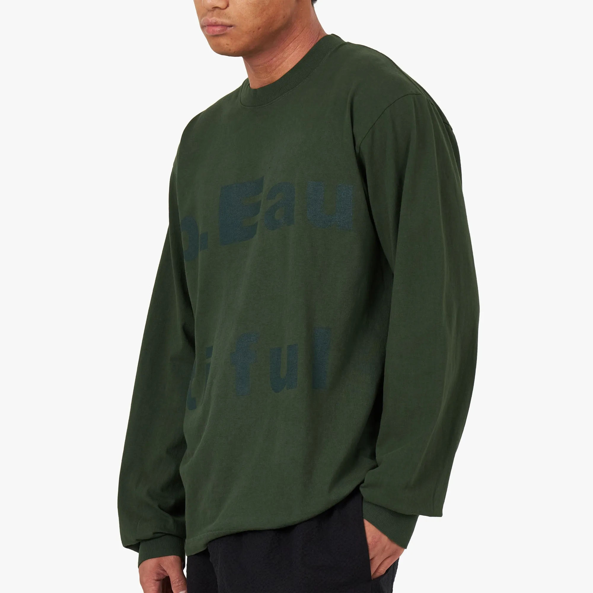 b.Eautiful wasa-wasa Longsleeve Shirt / Green