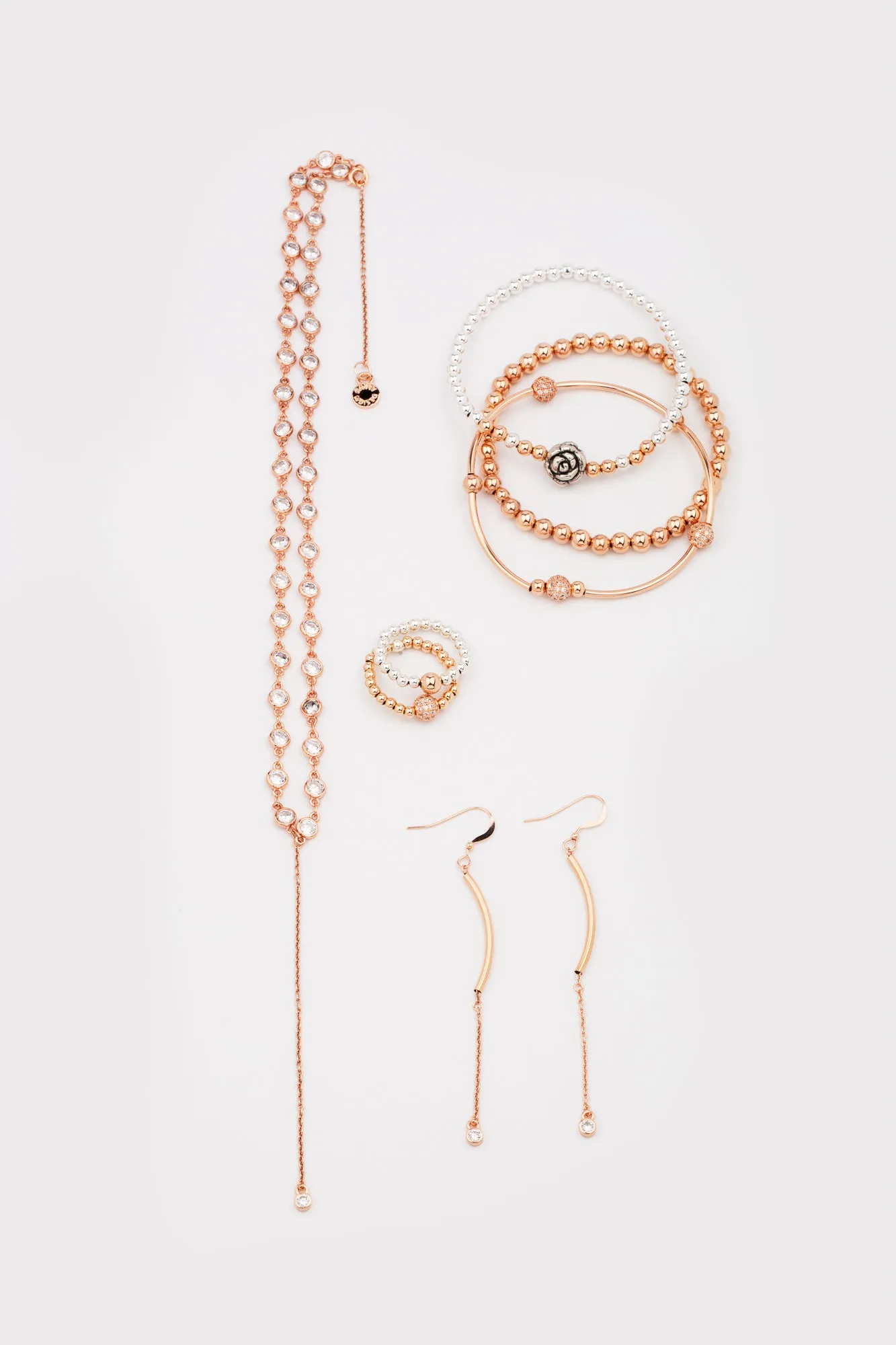 Bella Stacker | Bracelet | 14K Rose Gold