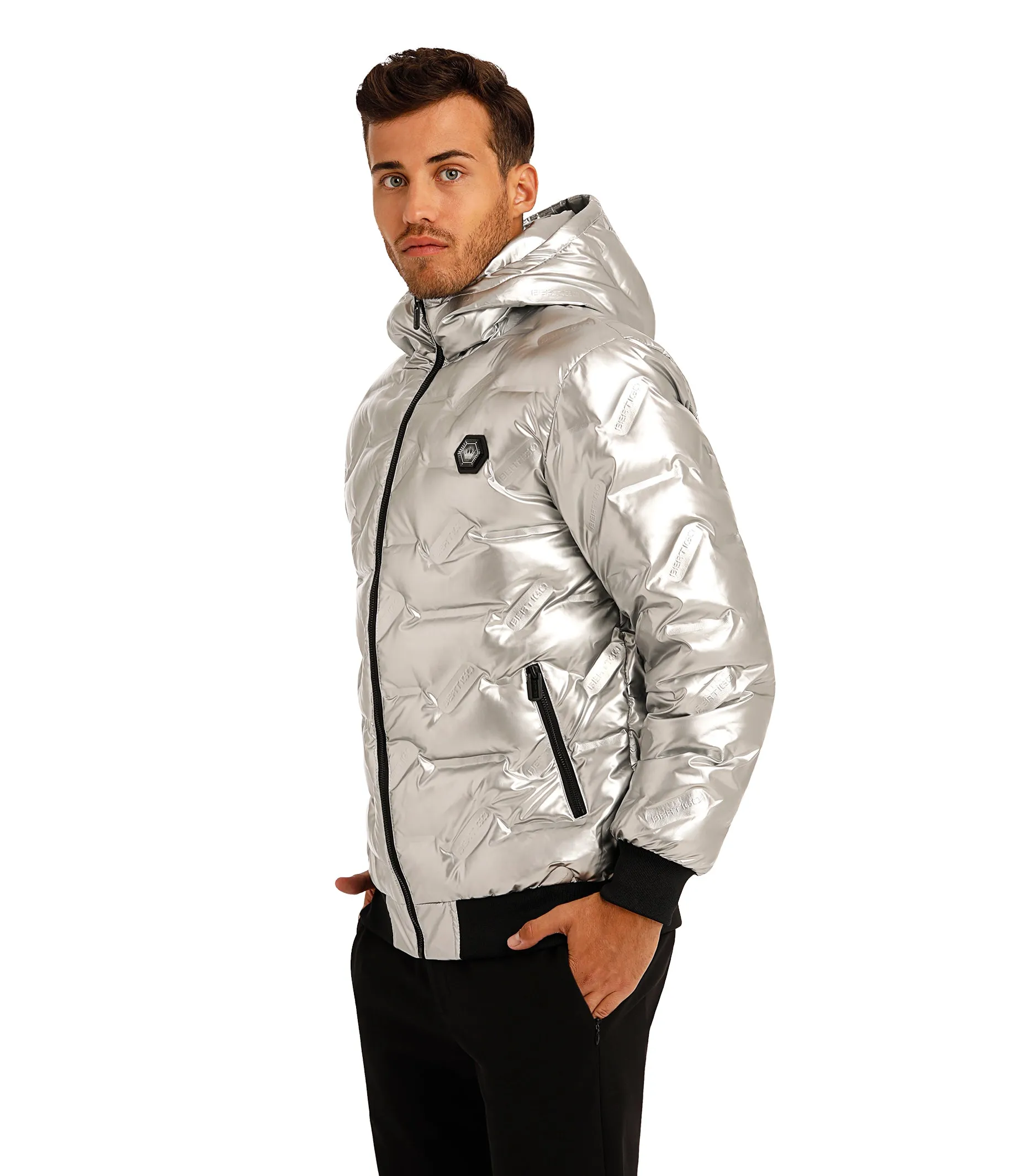 Bertigo Jacket | Wolf Silver Down Filled Coat