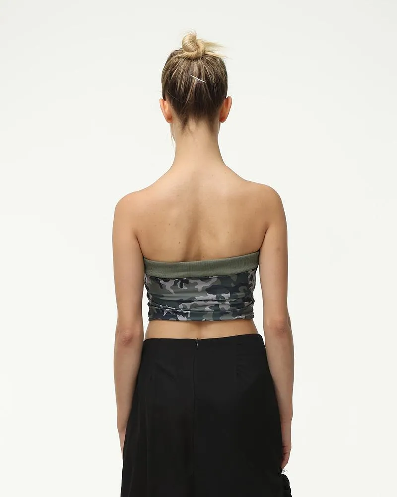 Biolesque Camo Tube Top