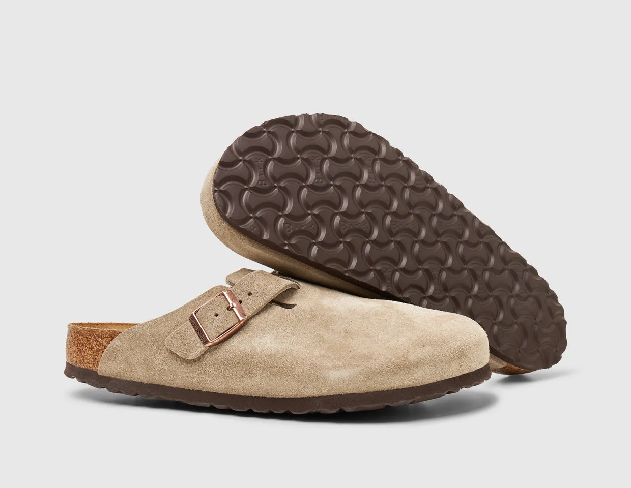 Birkenstock Boston Soft Footbed / Taupe