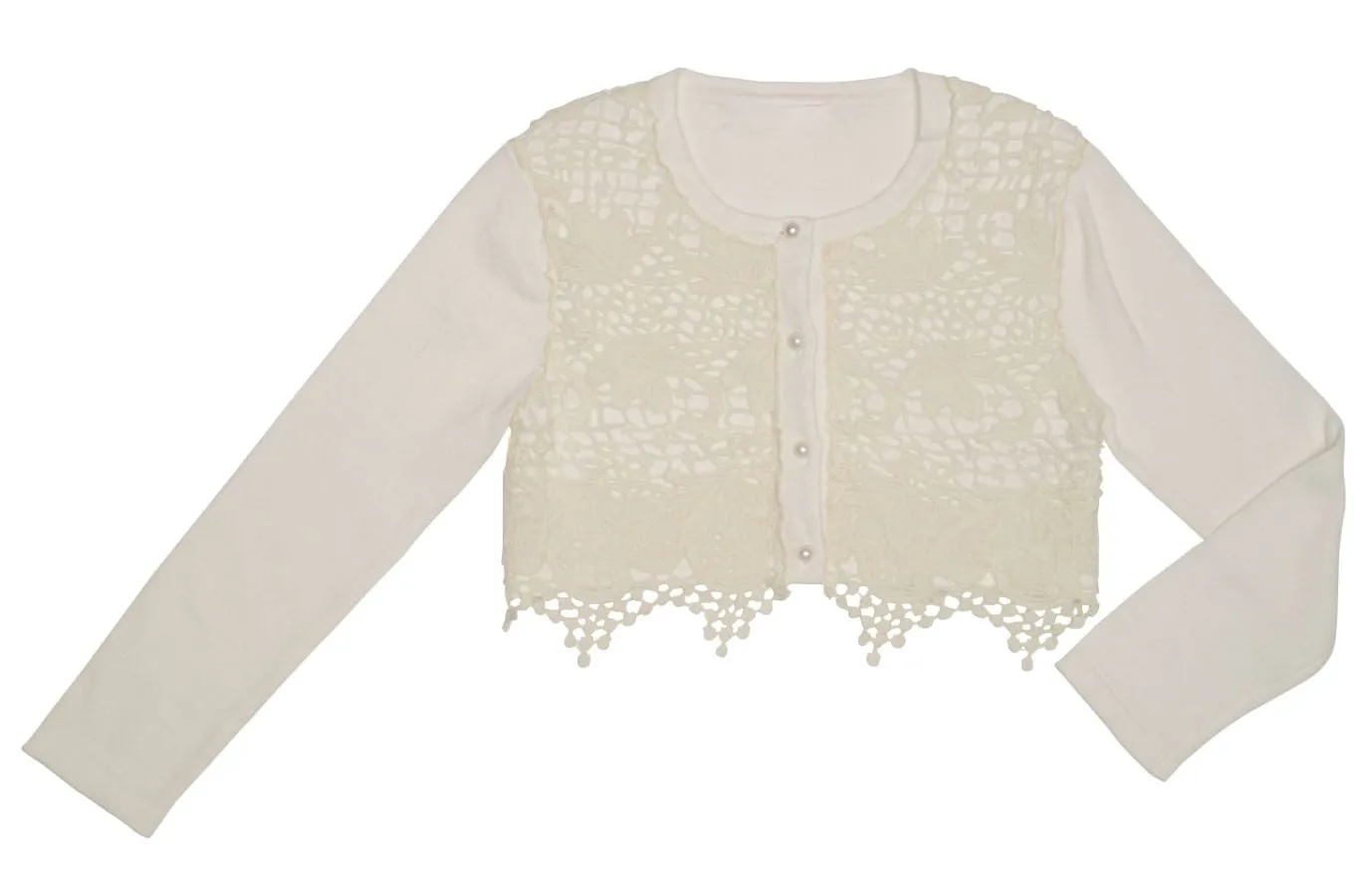 Biscotti Fairytale Romance Ivory Cardigan