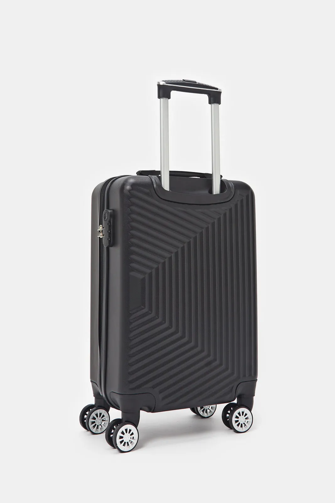 Black Abs Trolley Luggage (20 Inch)