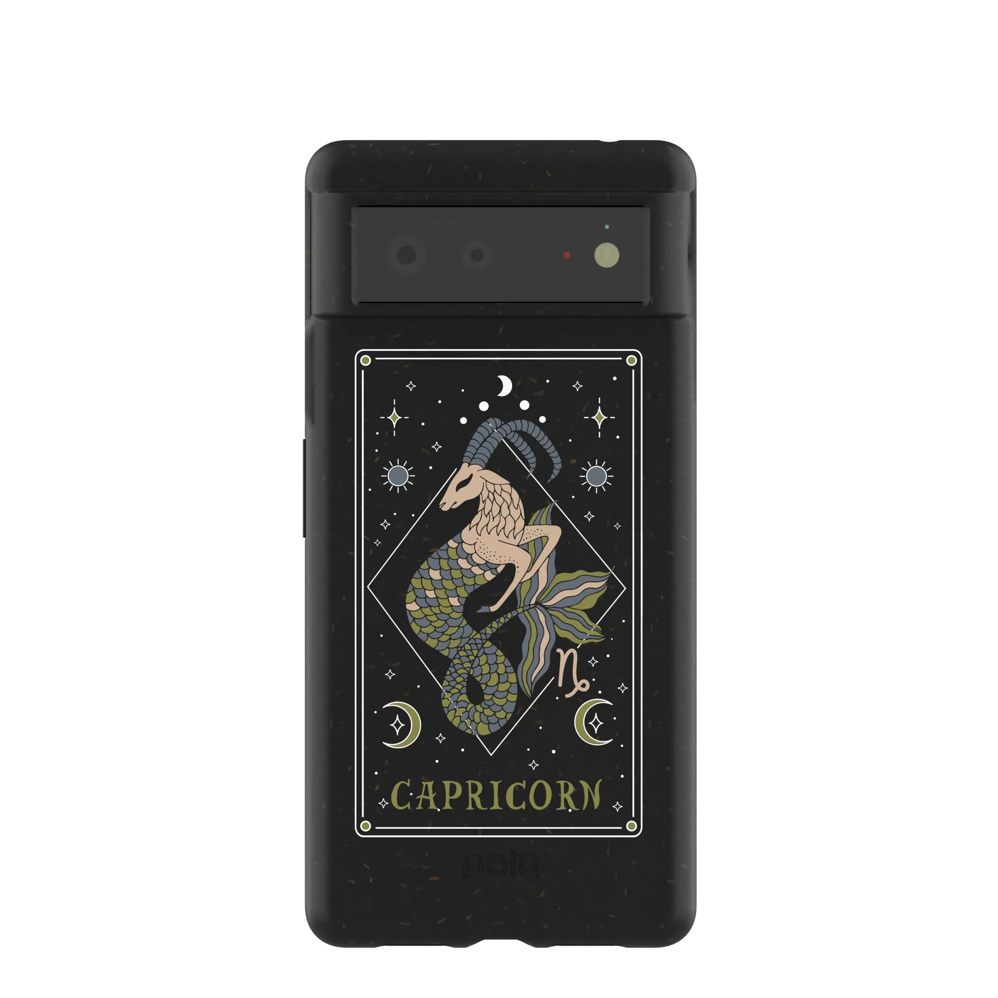 Black Capricorn Google Pixel 6 Case