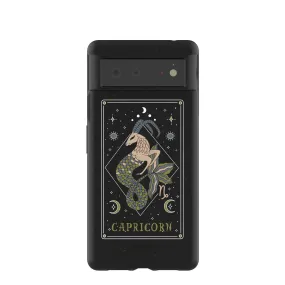 Black Capricorn Google Pixel 6 Case