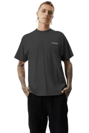 Black Icebergs Recycled Regular Fit Tee Stone