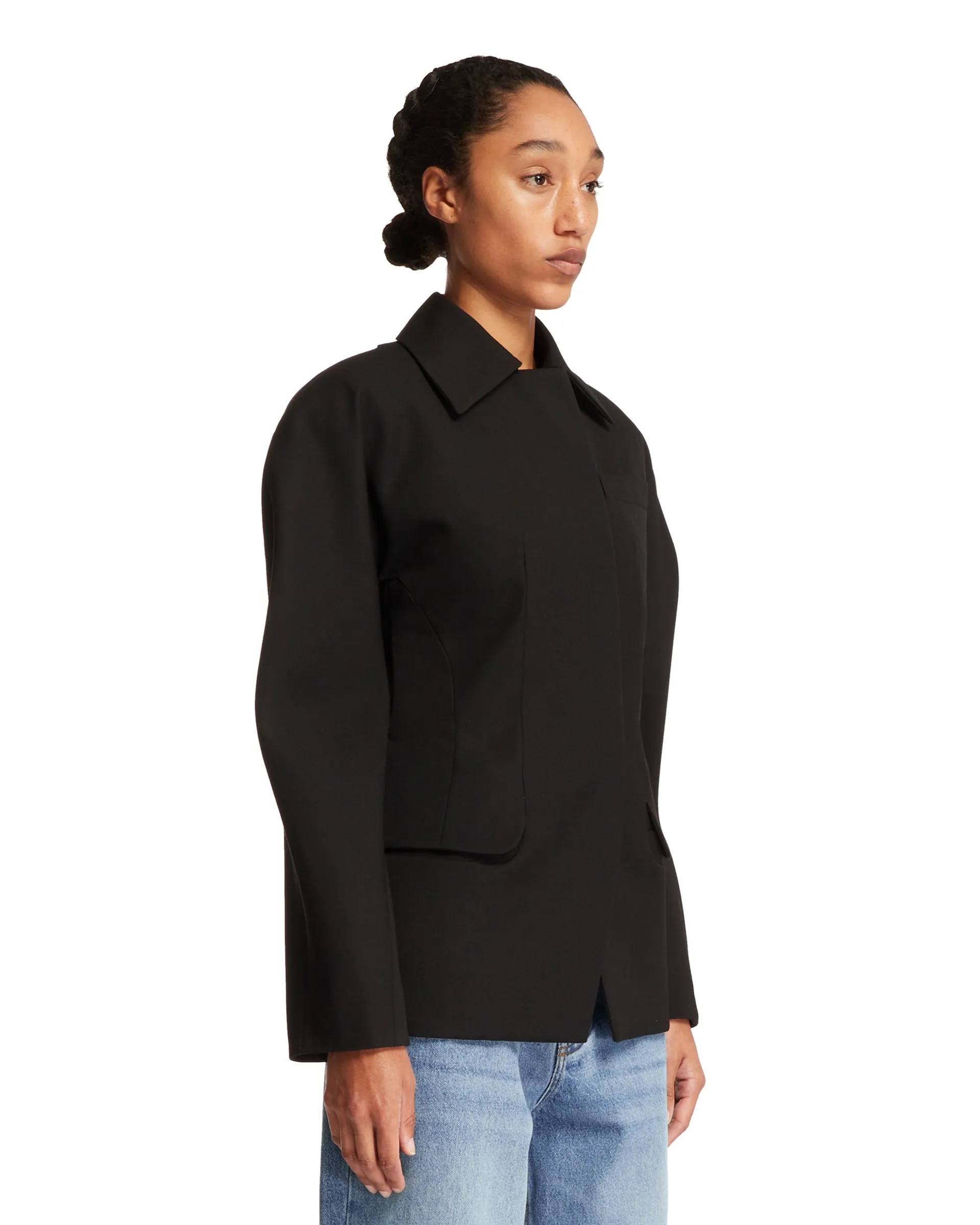 Black La Veste Castagna Jacket