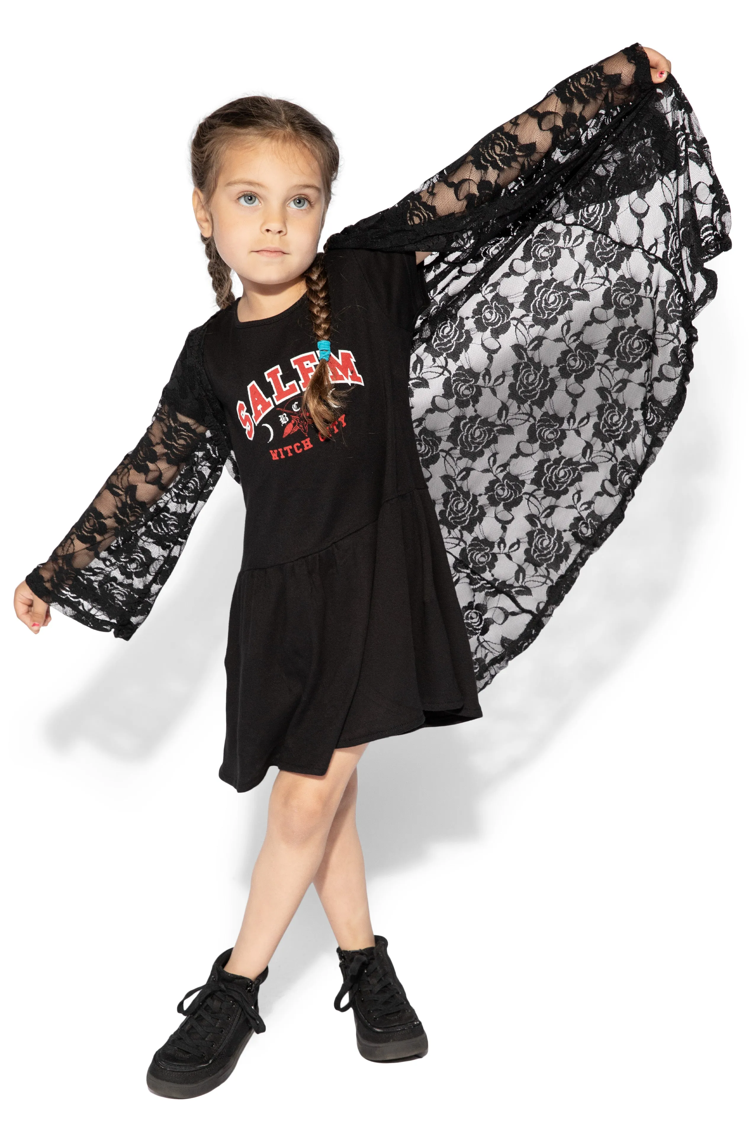 Black Lace - Kids Cardigan