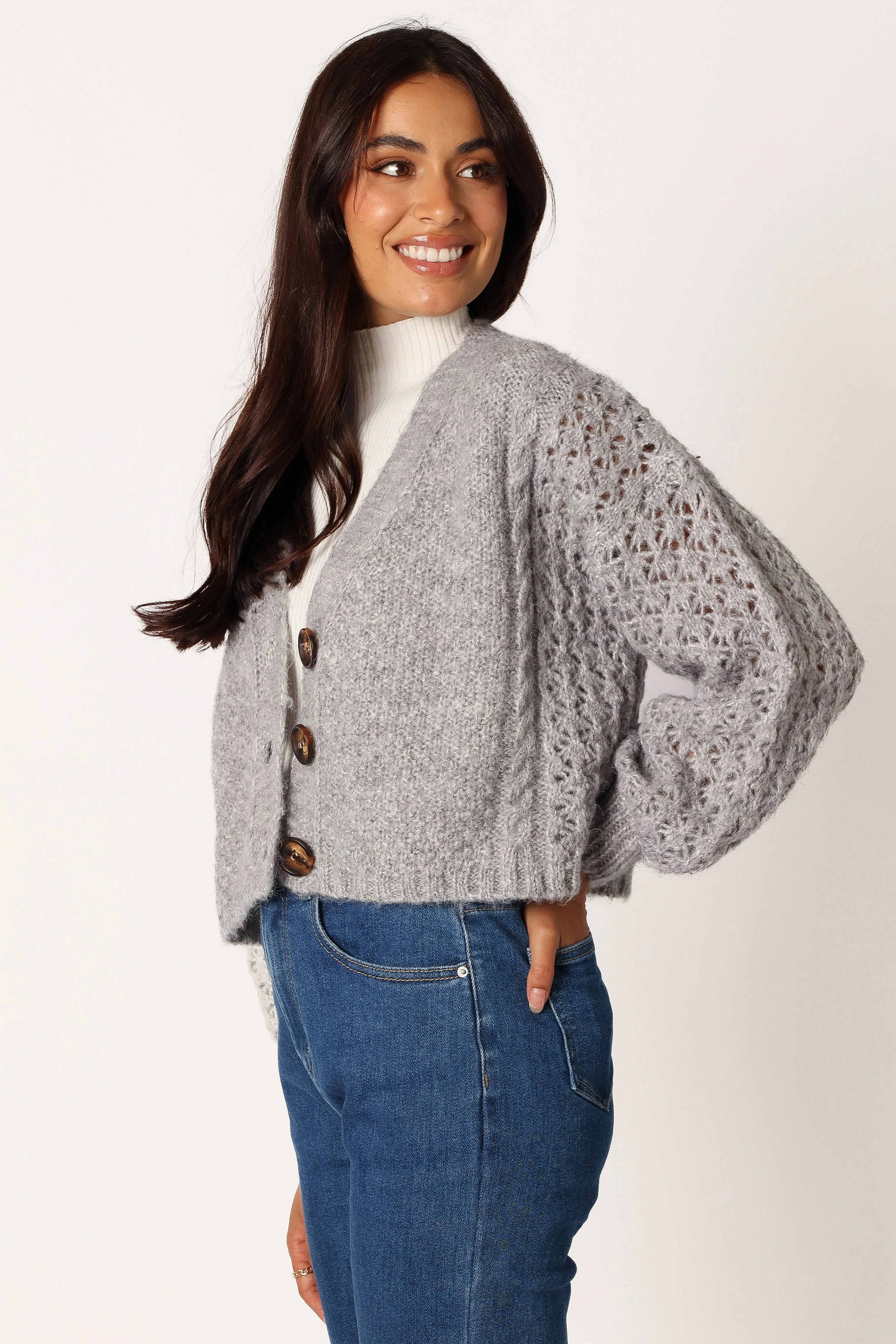 Blakey Cardigan - Grey