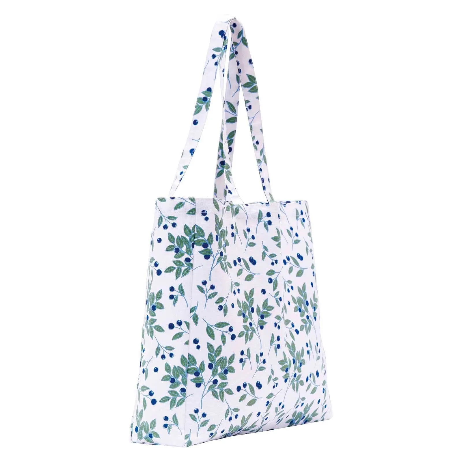 Blueberries Little Shopper Tote Bag