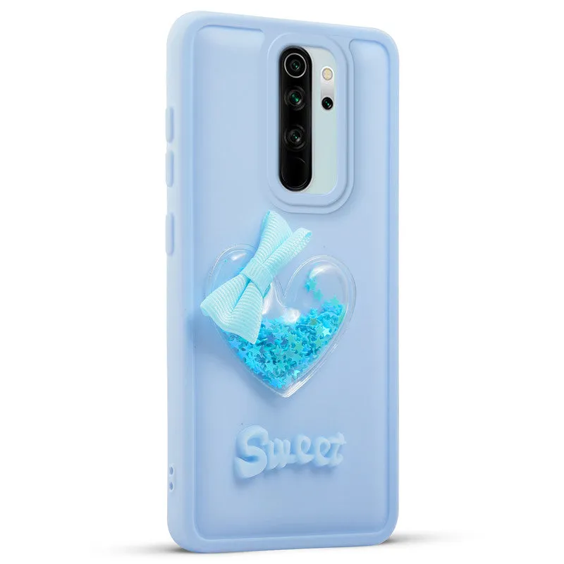 Bow Heart Cute Phone Back Cover for Redmi Note 8 Pro