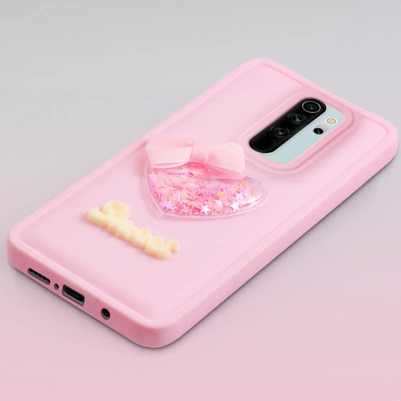 Bow Heart Cute Phone Back Cover for Redmi Note 8 Pro