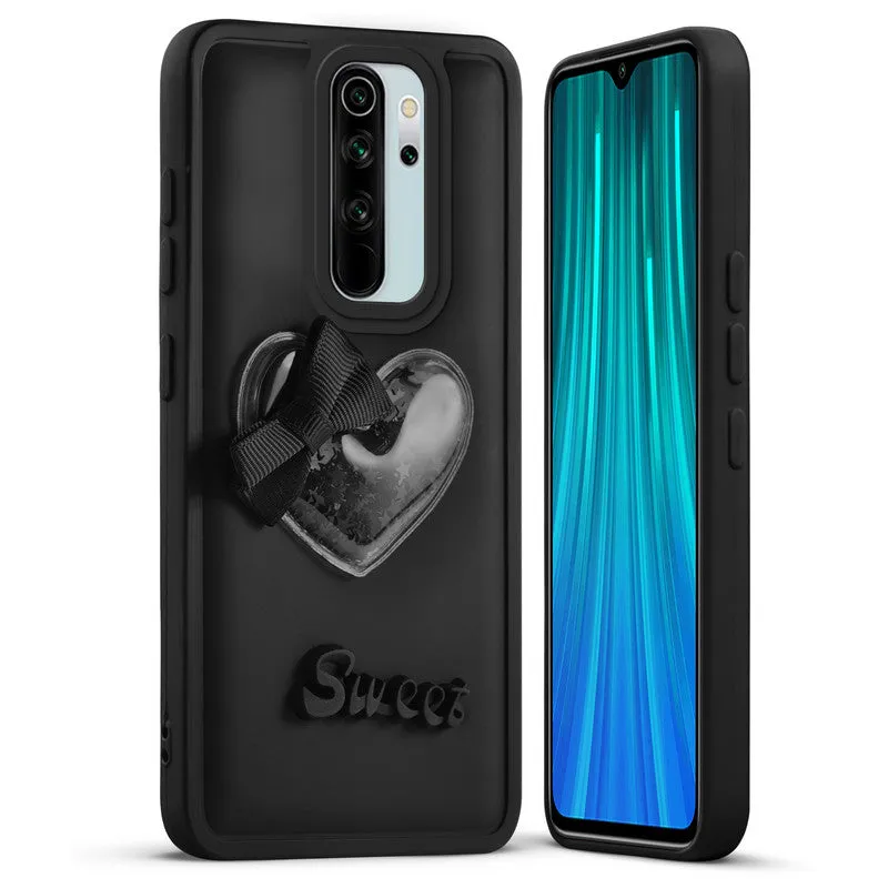 Bow Heart Cute Phone Back Cover for Redmi Note 8 Pro