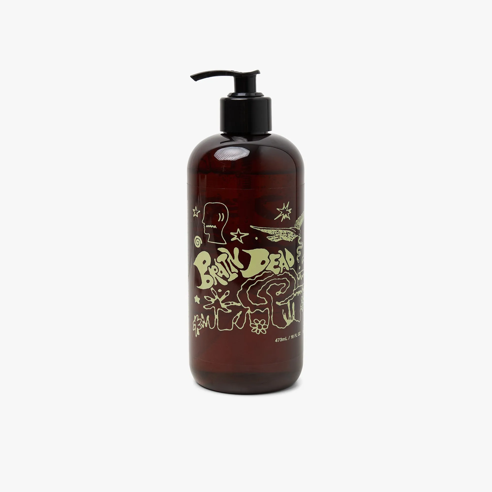 Brain Dead Terra Former Liquid Castile Soap 16 oz / Amber