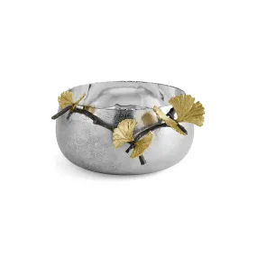 Butterfly Ginkgo Serving Bowl