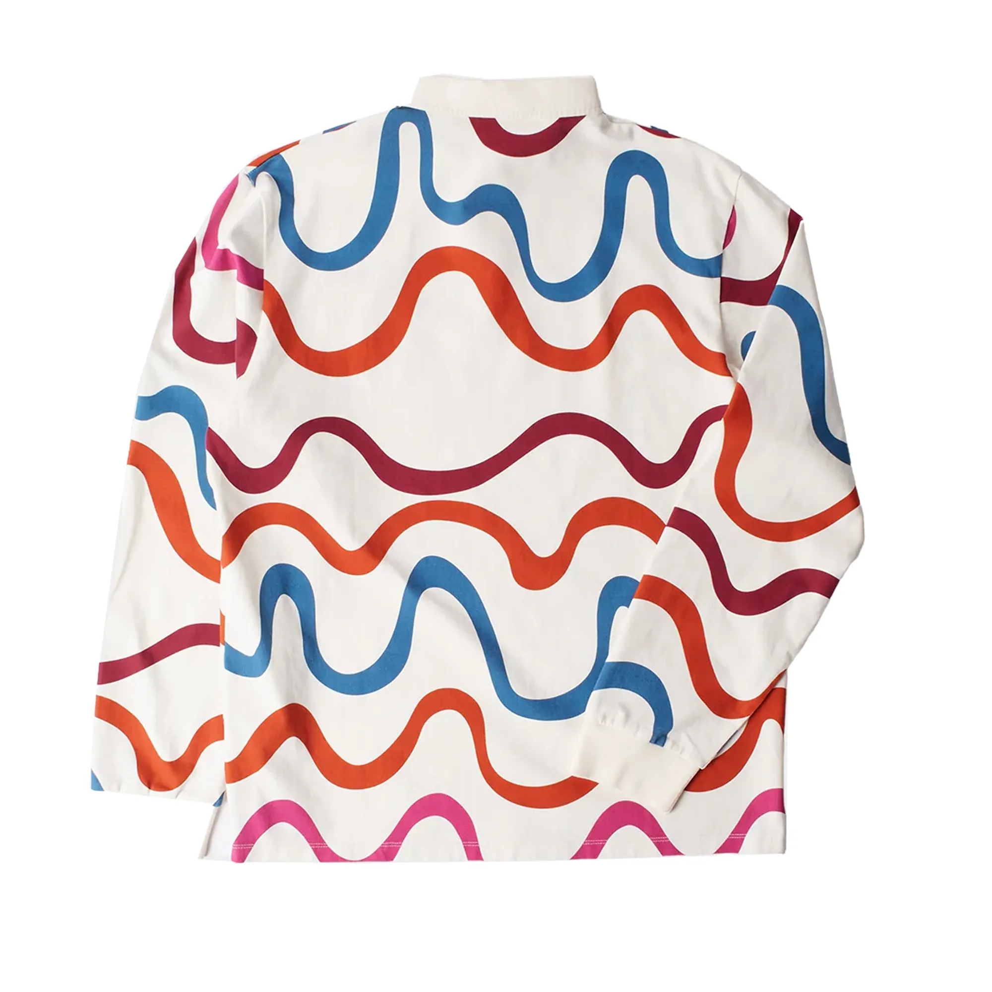 By Parra Colored Soundwave Polo Shirt Off White