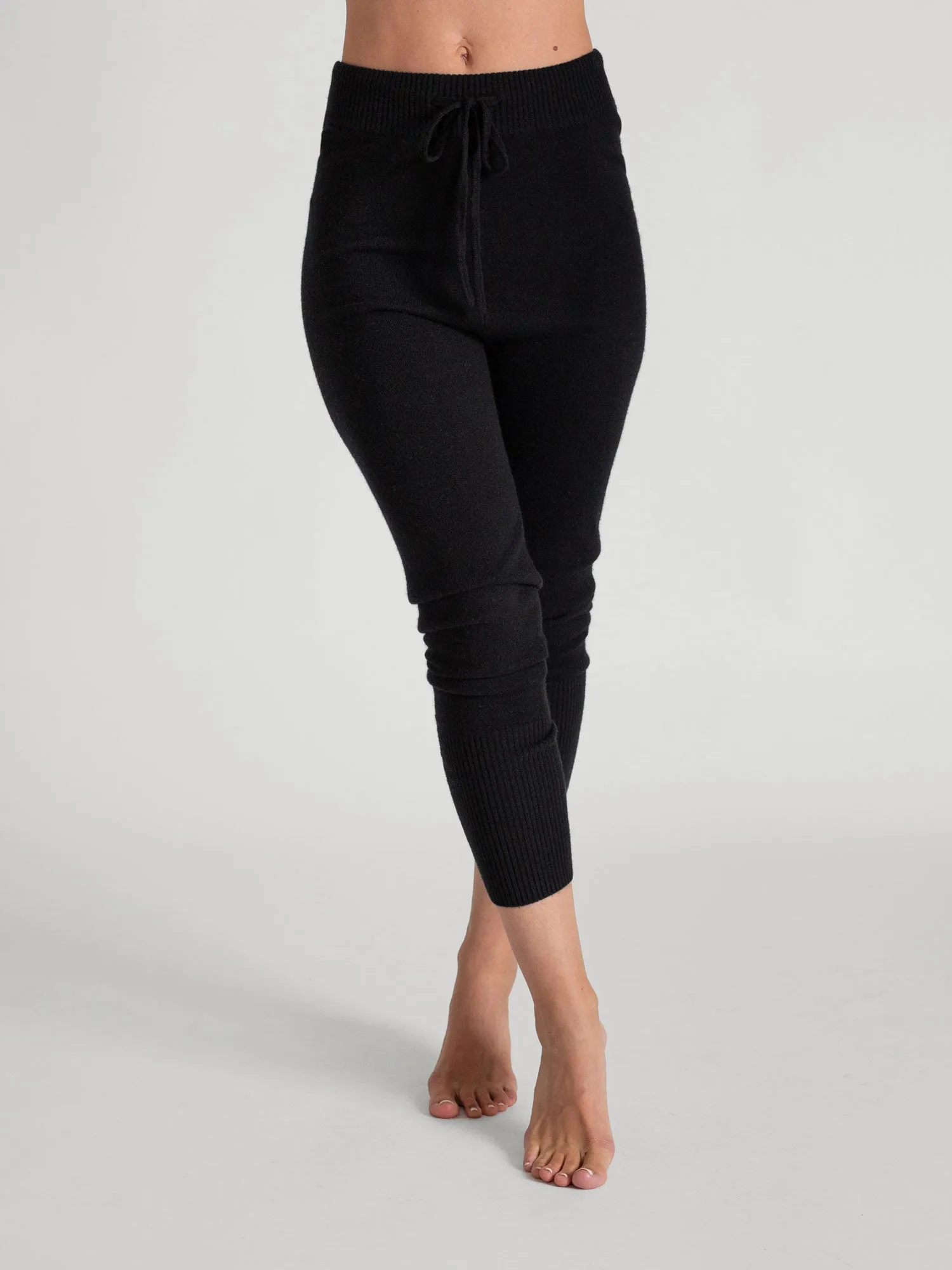 Cashmere "Chill pants" - black