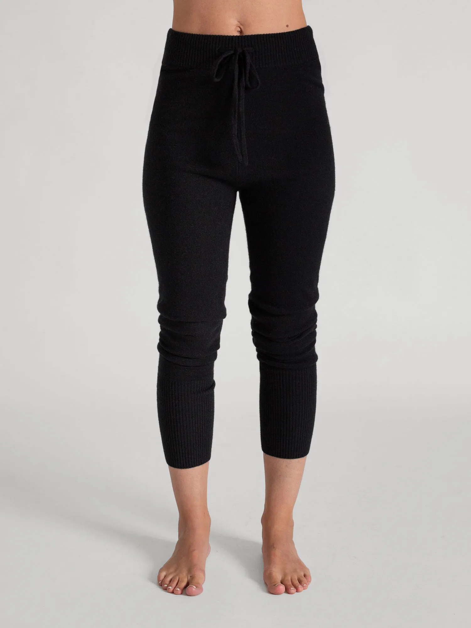 Cashmere "Chill pants" - black