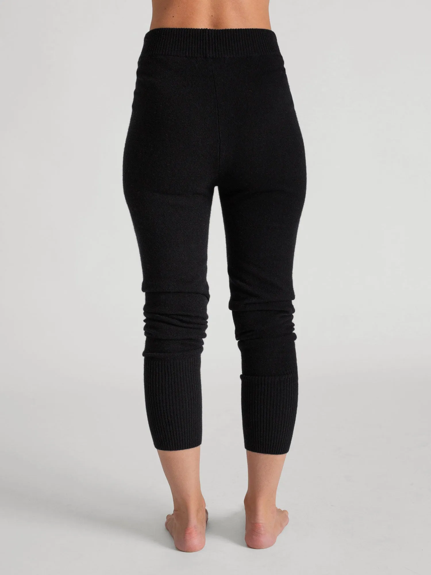 Cashmere "Chill pants" - black