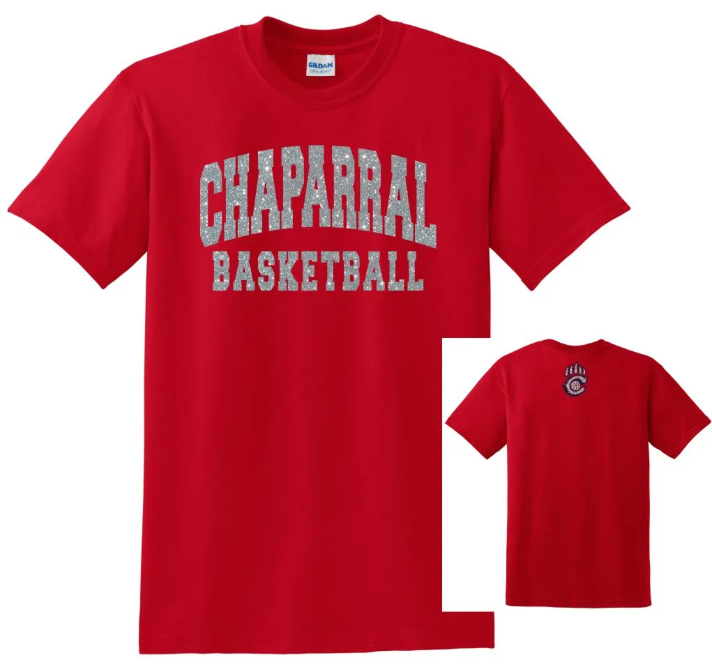 Chap Basketball Basic ARC Tee- Matte or Glitter