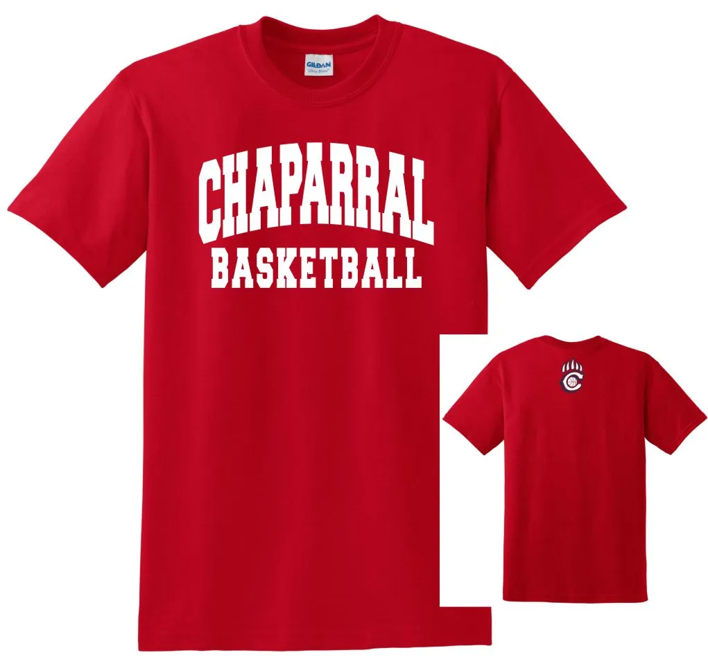 Chap Basketball Basic ARC Tee- Matte or Glitter