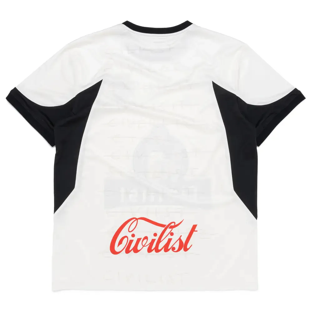 Civilist - Football Jersey (Beige/Black)