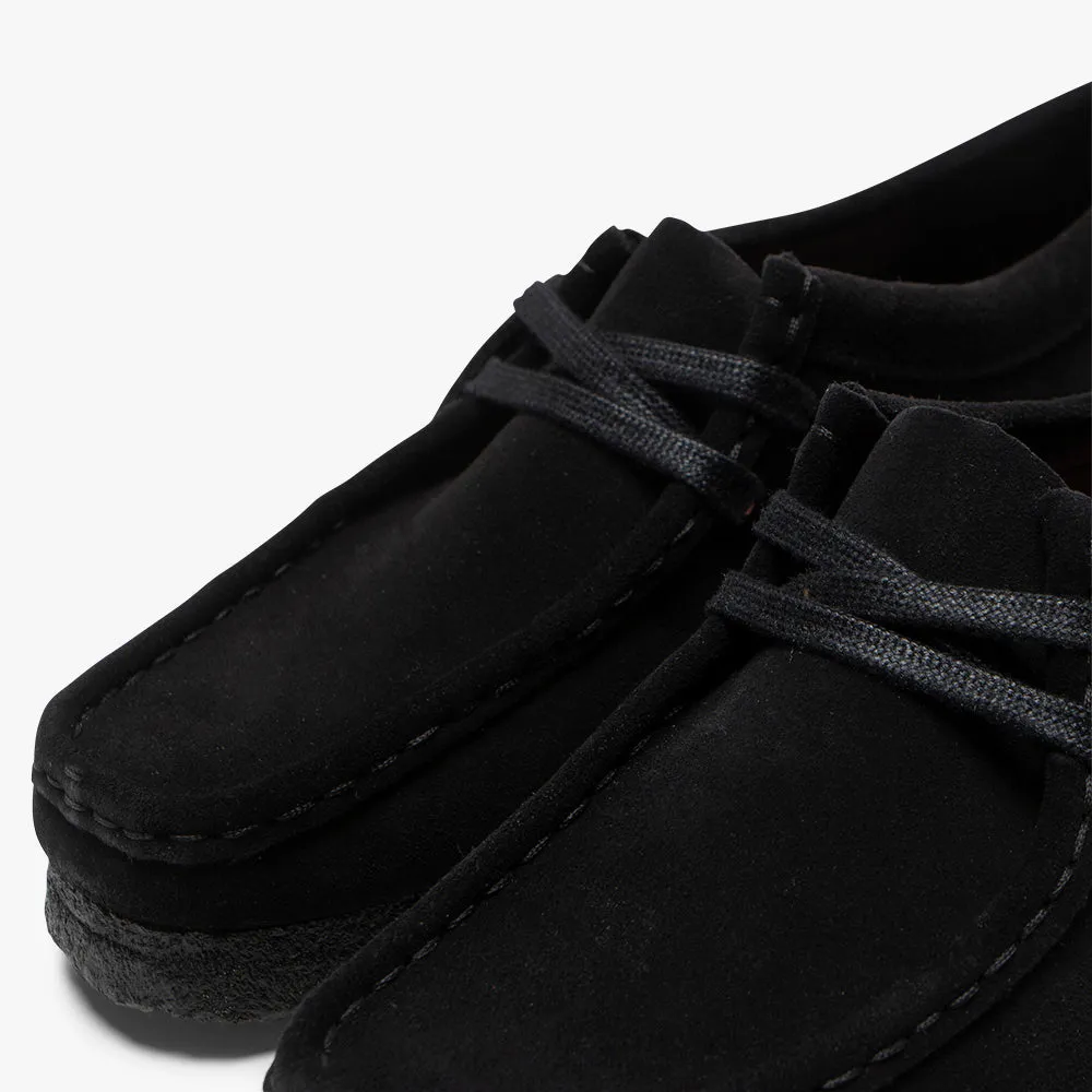 Clarks Womens Wallabee / Black Suede