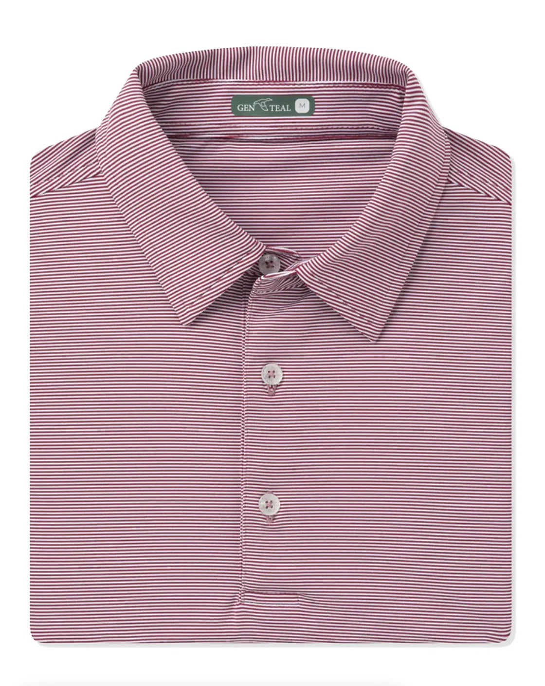 Club Pinstripe Perf Polo