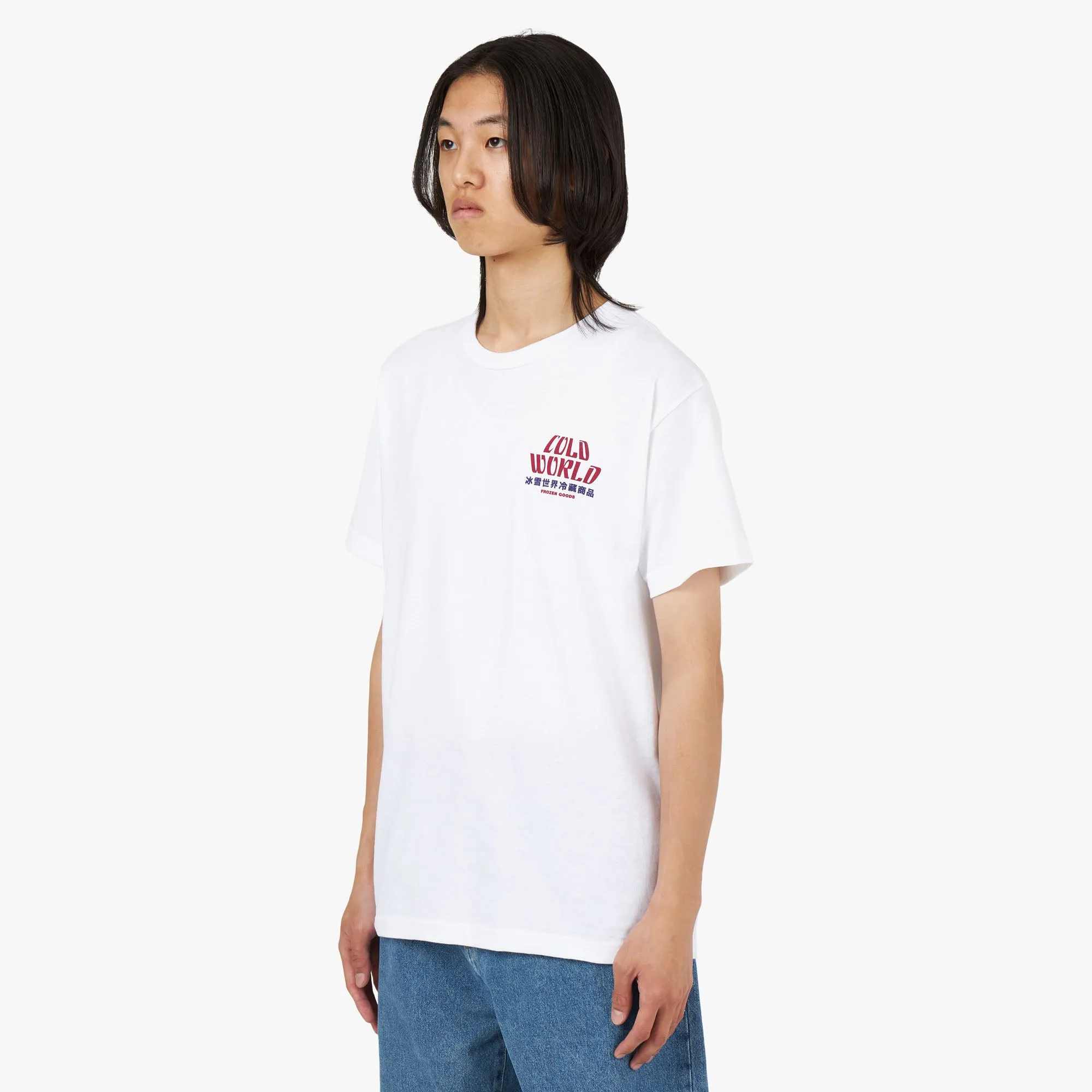 Cold World Frozen Goods Inner Visions T-shirt / White