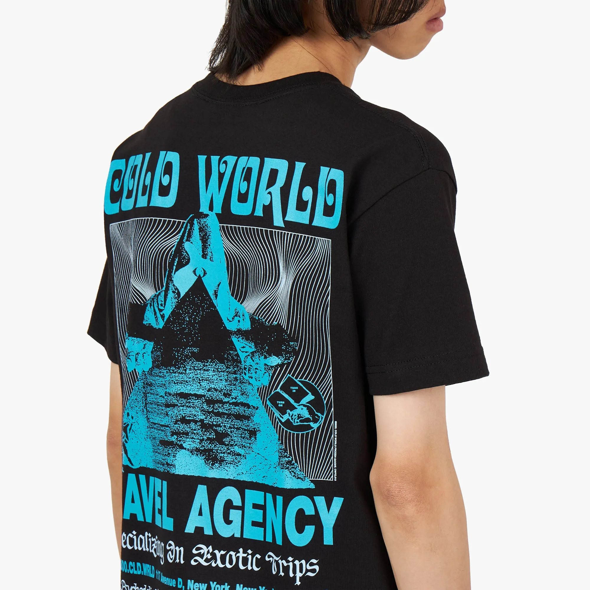 Cold World Frozen Goods Nice Trip T-shirt / Black