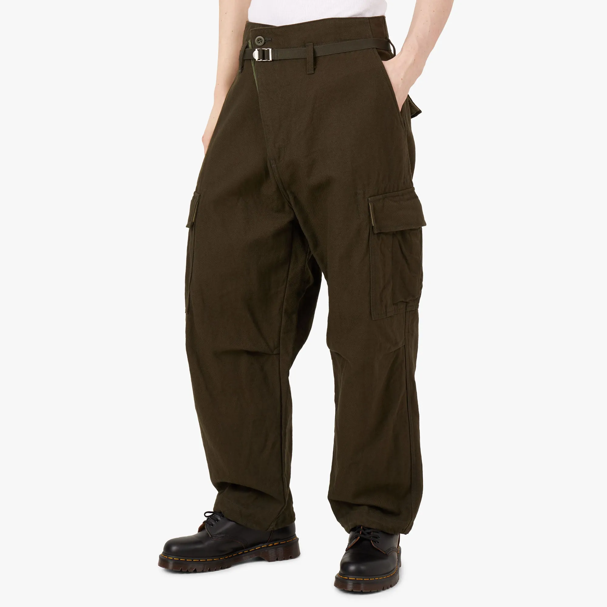 COMME des GARÇONS HOMME Washed Pants / Khaki