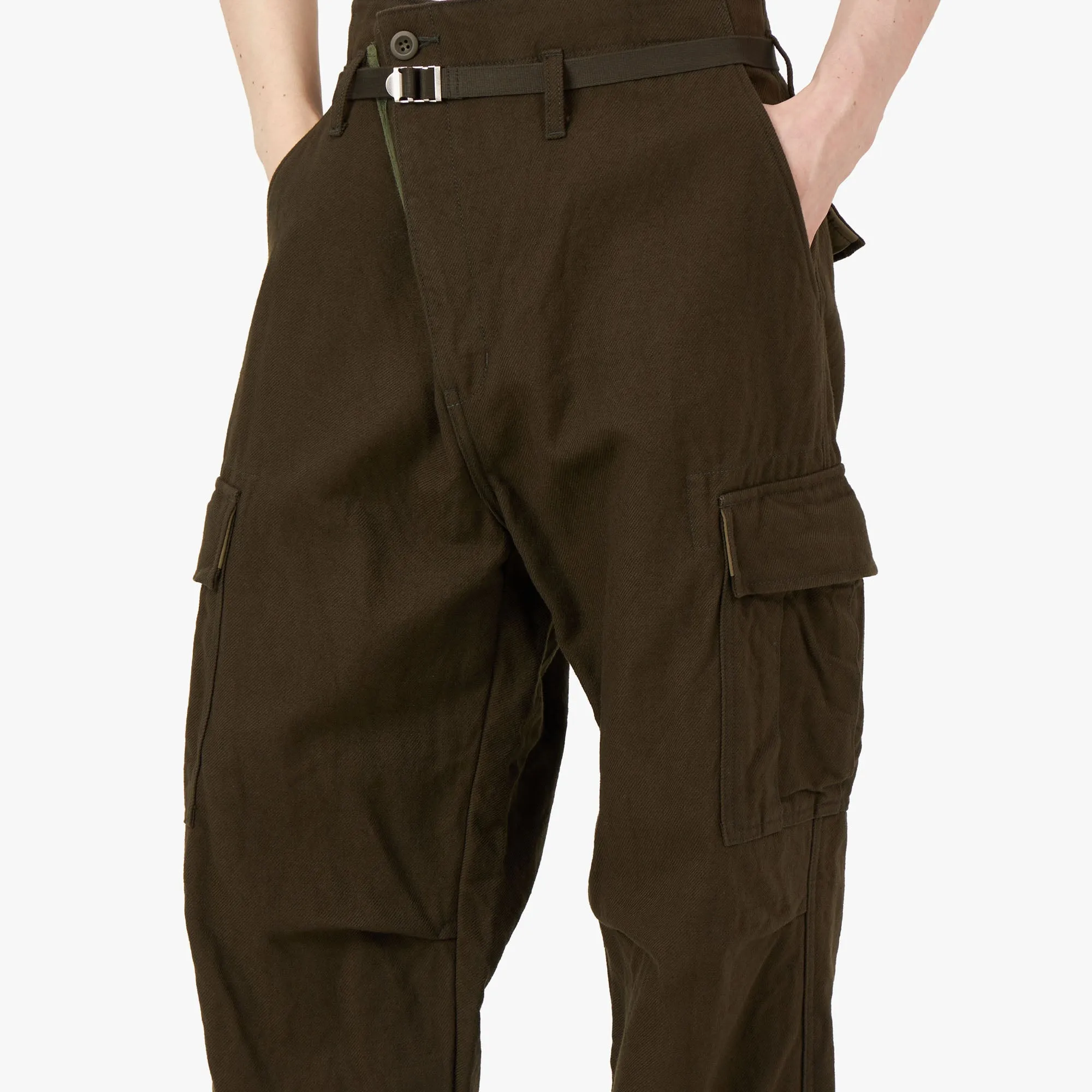 COMME des GARÇONS HOMME Washed Pants / Khaki