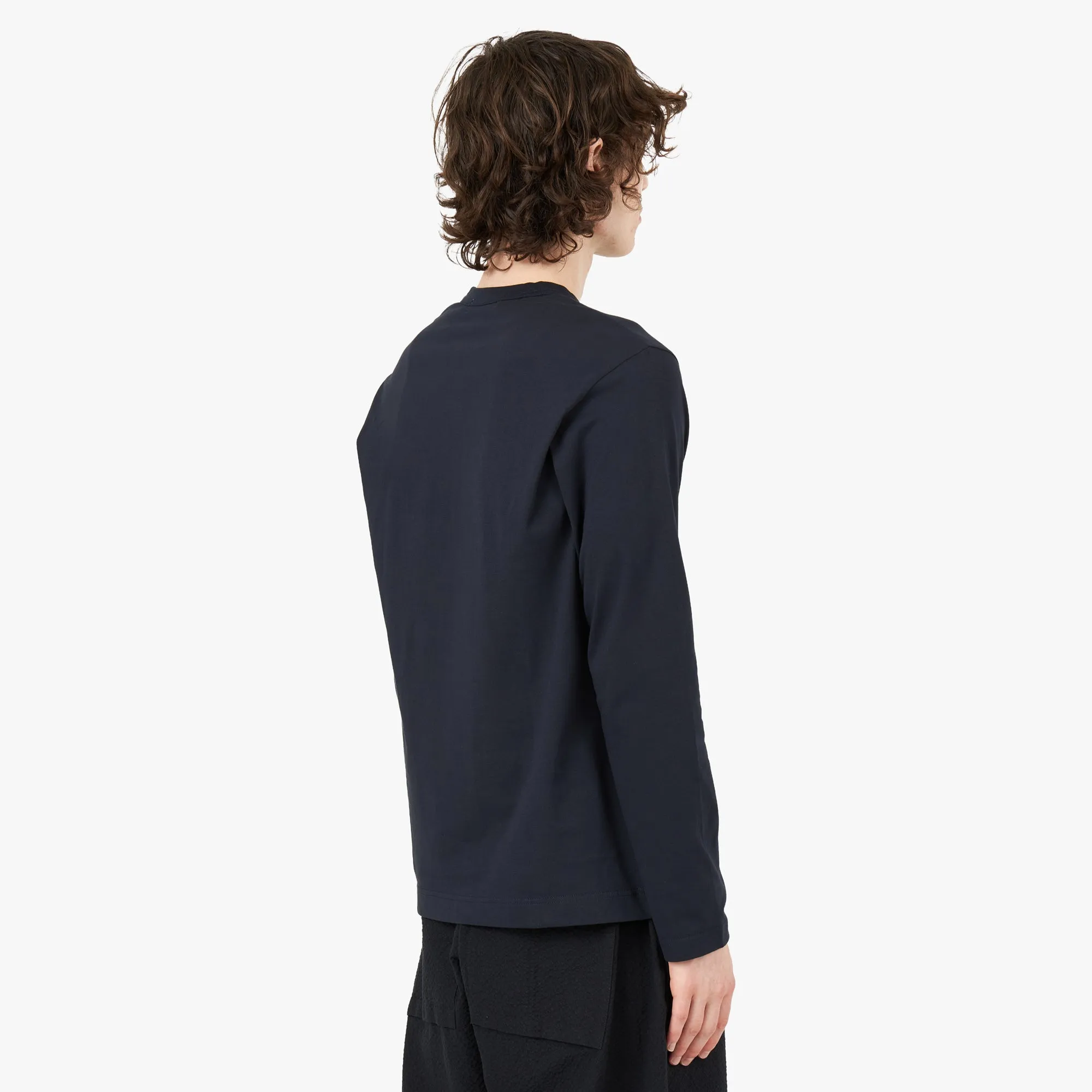 COMME des GARÇONS SHIRT Long Sleeve T-shirt / Navy