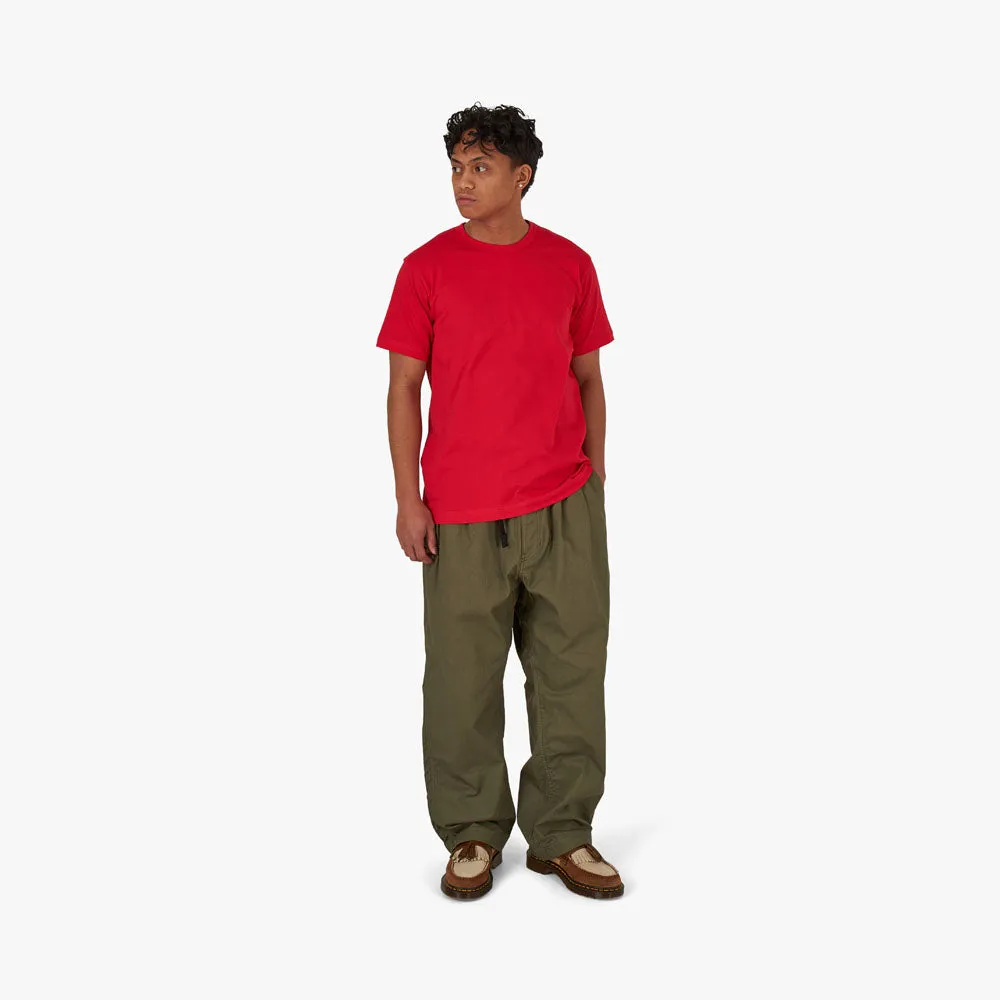 COMME des GARÇONS SHIRT Plain Jersey T-shirt / Red