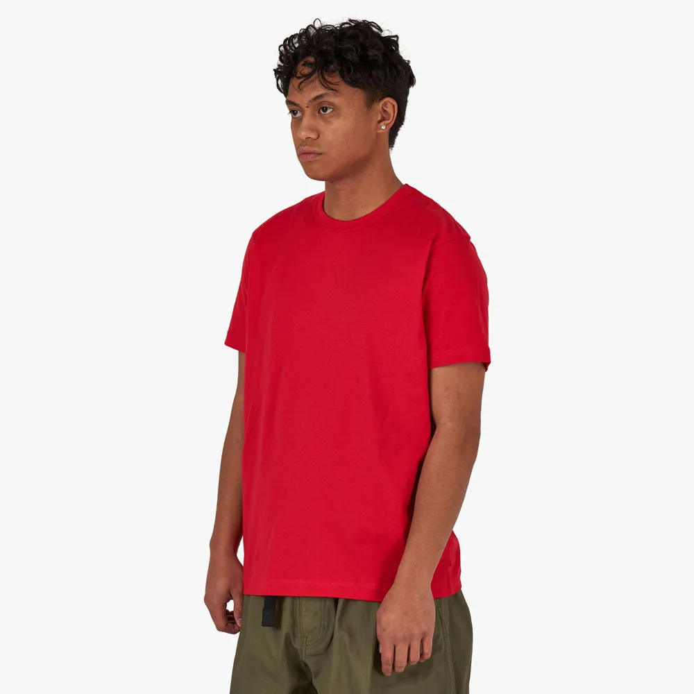 COMME des GARÇONS SHIRT Plain Jersey T-shirt / Red