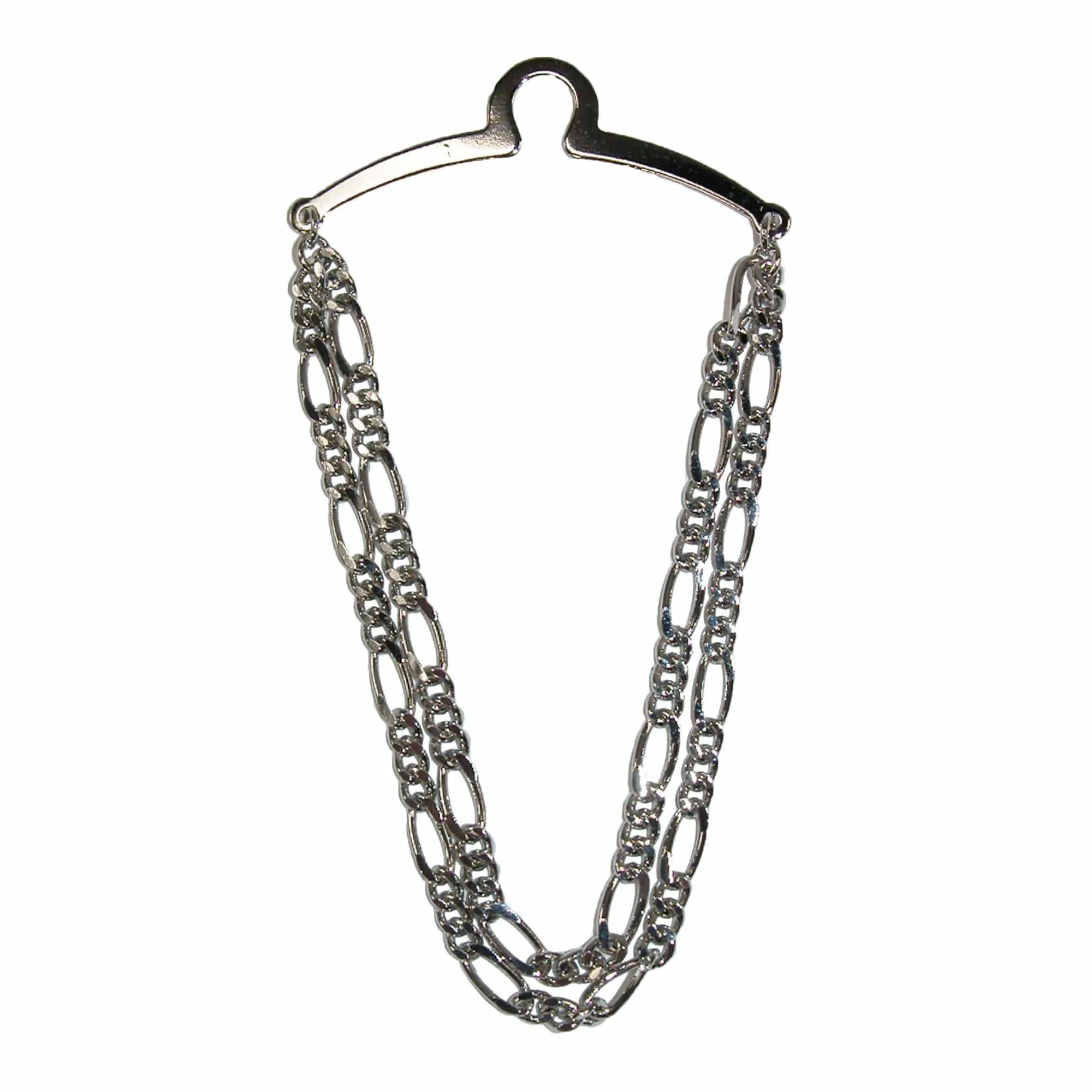 Competition Inc. Men's Double Figaro Style Link Tie Chain