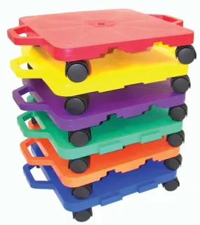 Connect-A-Scooters with Nylon Casters (Set of 6)