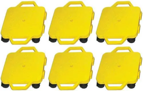 Connect-A-Scooters with Nylon Casters (Set of 6)