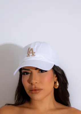 Cool Girl LA Hat White