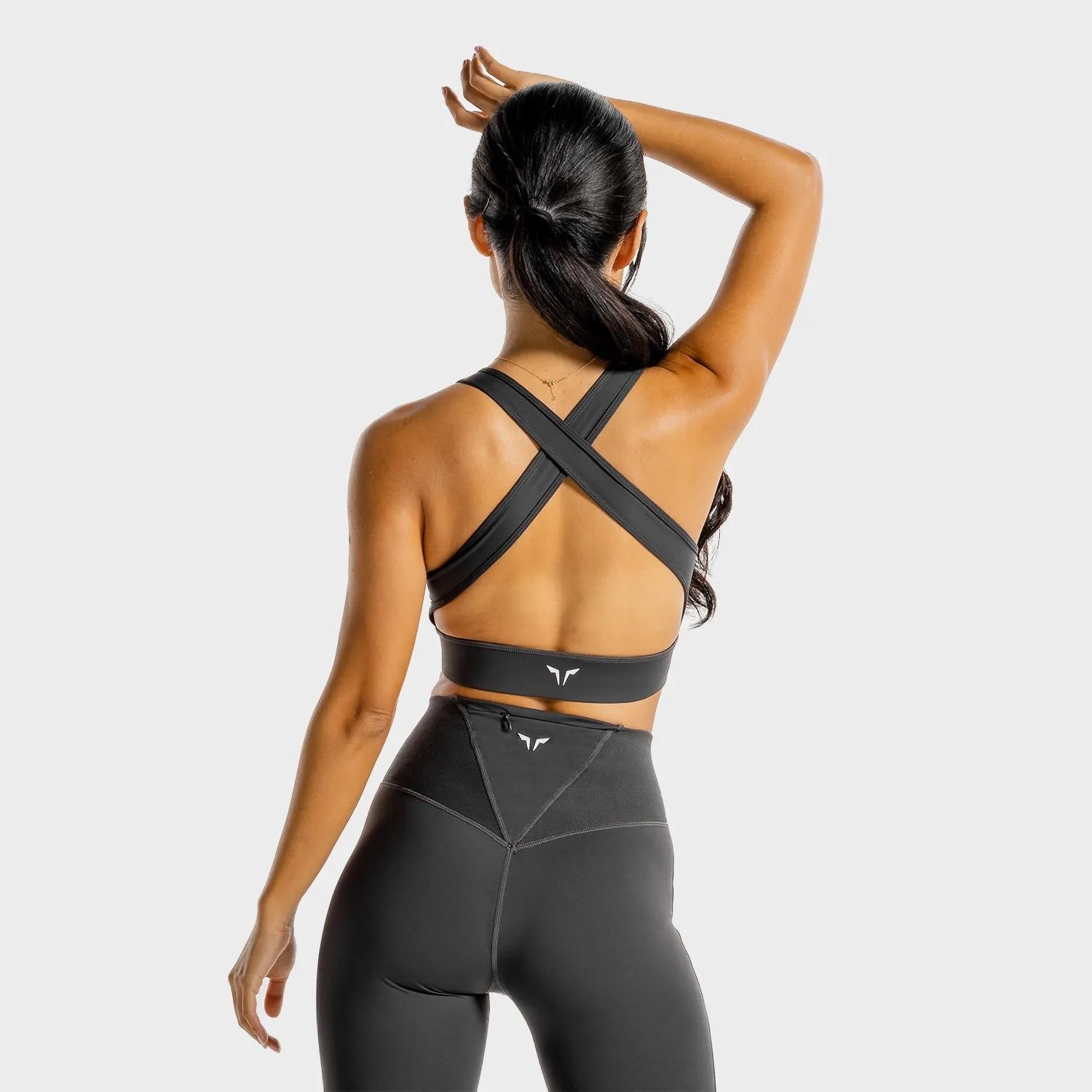 Core Bra - Charcoal