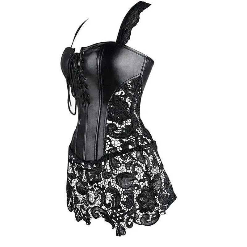 Corset Dress Drag Elvira (3 Colors)