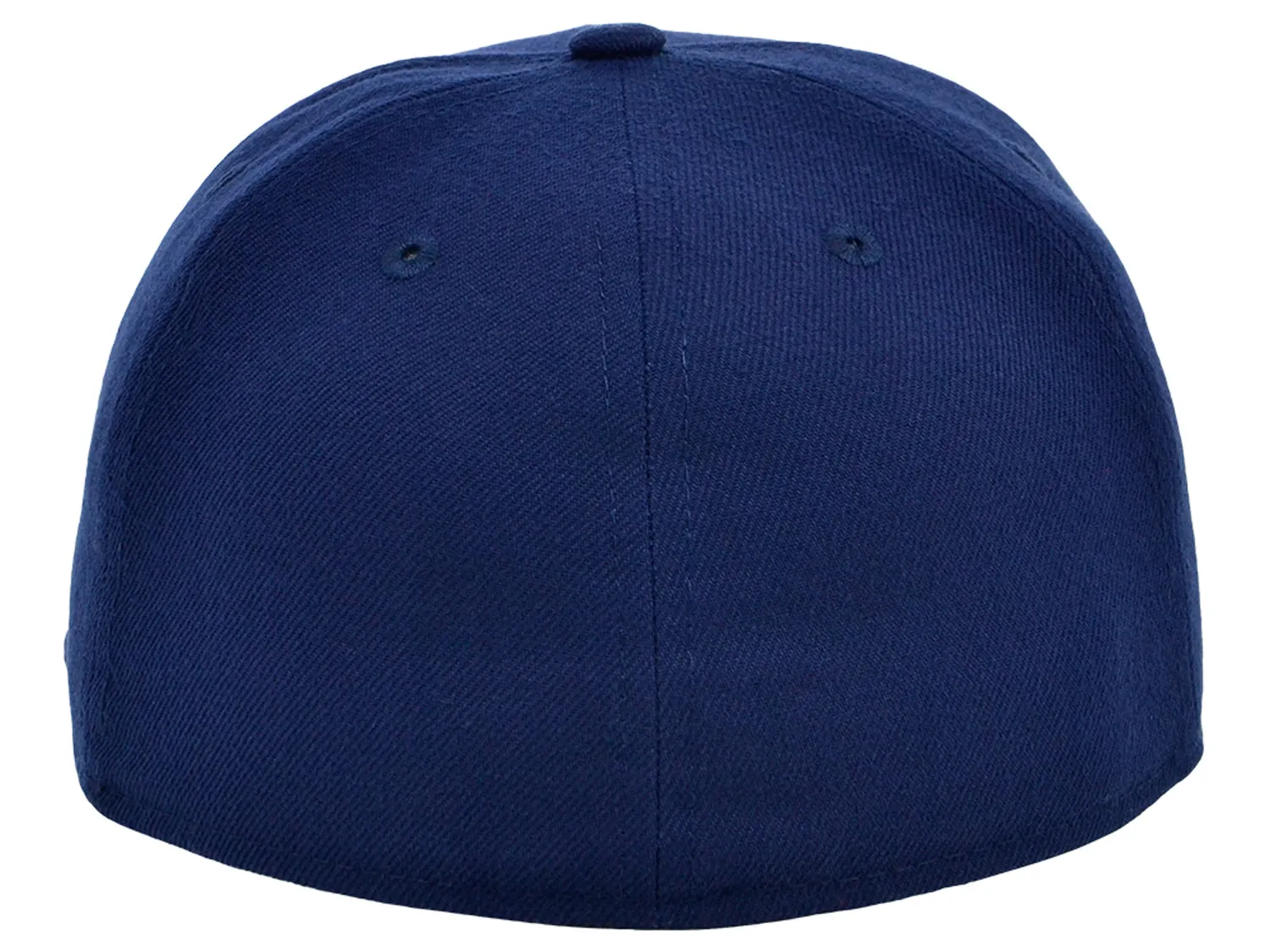 Crowns By Lids Full Court Fitted UV Cap- Navy/Red