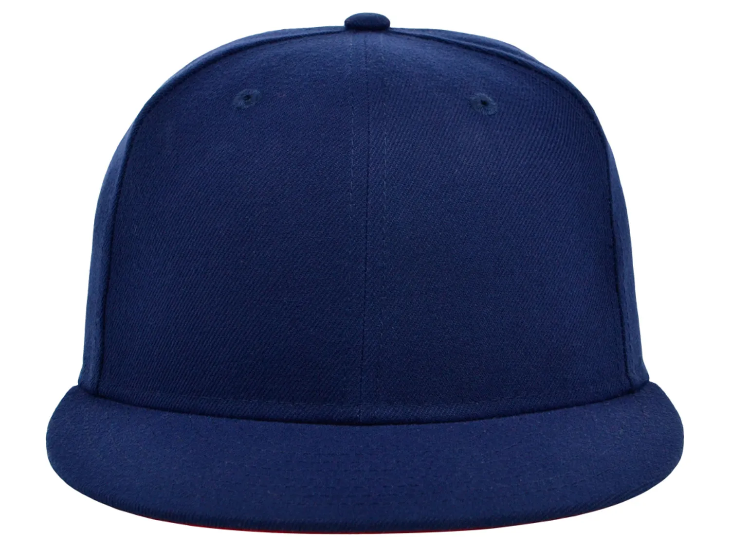 Crowns By Lids Full Court Fitted UV Cap- Navy/Red