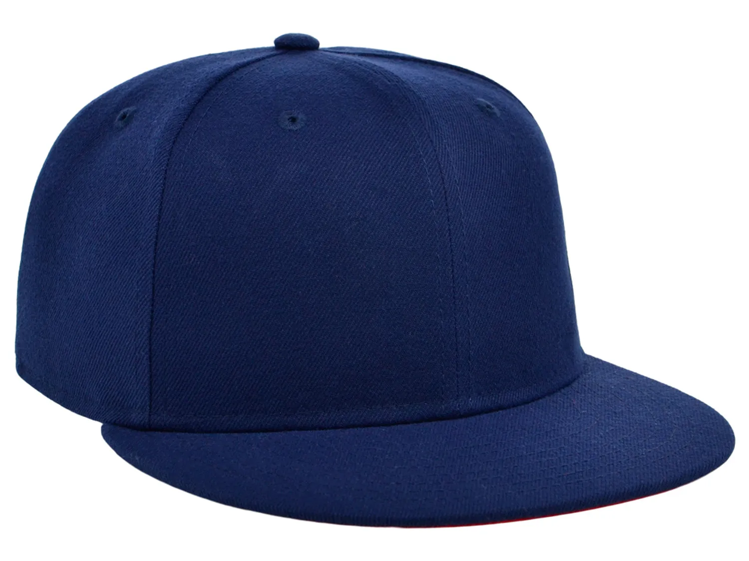 Crowns By Lids Full Court Fitted UV Cap- Navy/Red