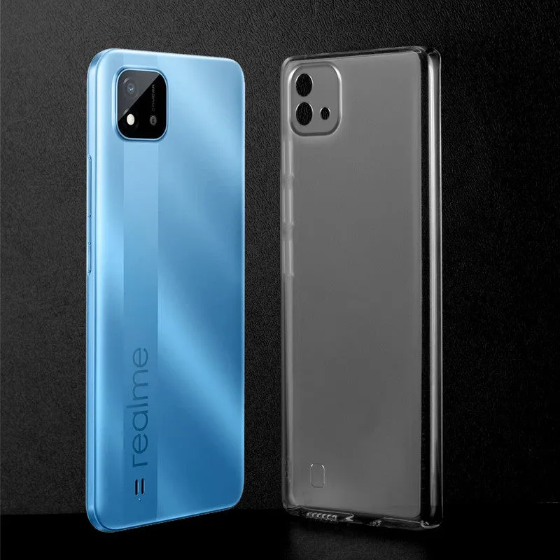 Crystal Clear Hard Back Anti-Yellowing Phone Case For Realme C11 2021