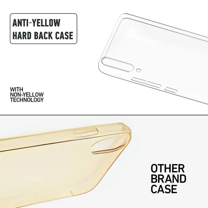 Crystal Clear Hard Back Anti-Yellowing Phone Case For Samsung A50